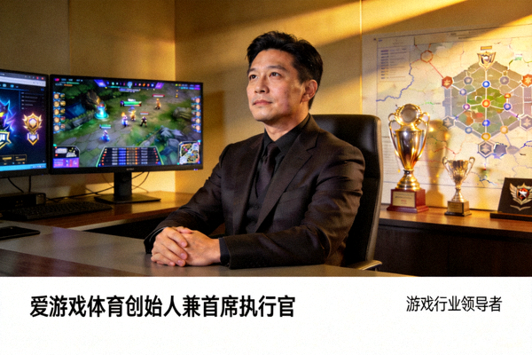 爱游戏体育创始人兼首席执行官肖像 - 一位充满远见的游戏行业领导者